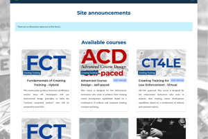 LETnEC Learning Center – Moodle